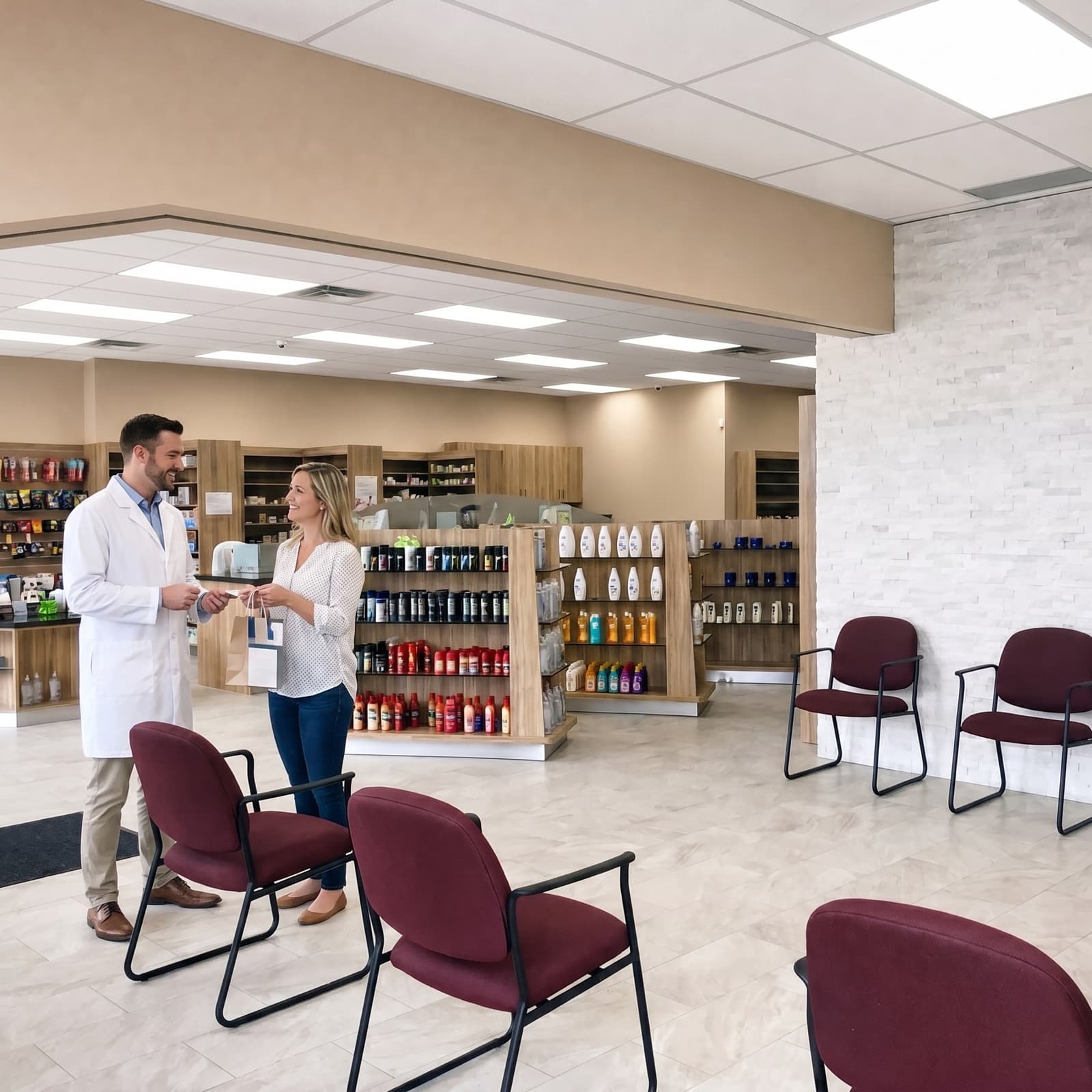 Inside the on-site pharmacy at St. George Medical Center